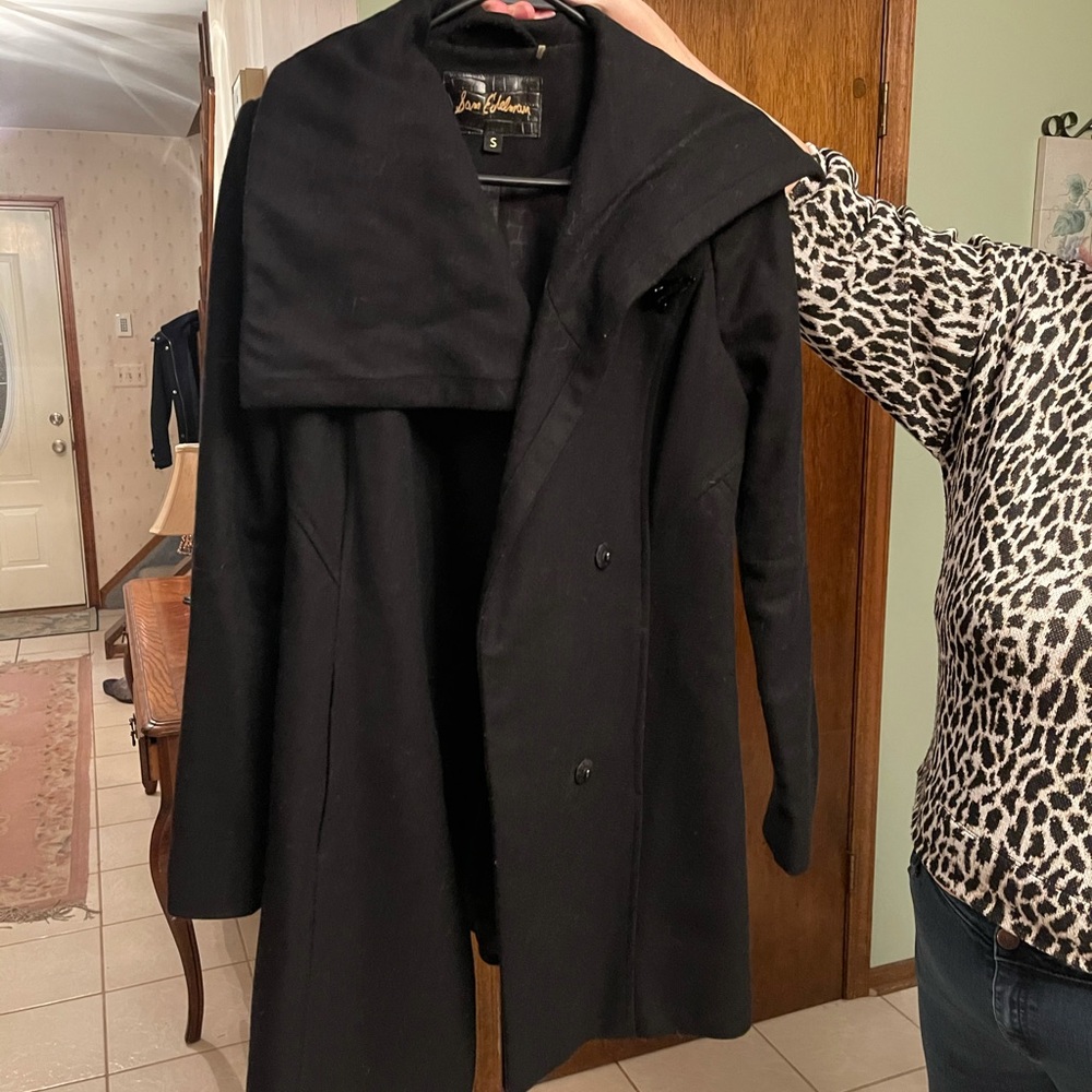 Sam Edelman Black Trench Coat